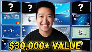 My MAX Value Credit Card Journey By 29 (16 Cards REVEALED)