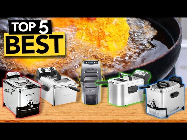 Top 5 BEST Deep Fryers of [2022] 