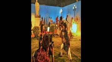 🔥🎬 RRR Movie | Interval Scene Unseen Behind The Scenes & VFX Making ✨ #rrrmovie #subscribe #shorts