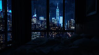 Urban Rainfall Reverie: Ambient Sounds for Deep Sleep & Relaxation | Cityscape Zen Harmony