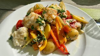 Monkfish Catch and Cook - Monkfish Cheeks and Lobster feast at Spargo's Kitchen | The Fish Locker