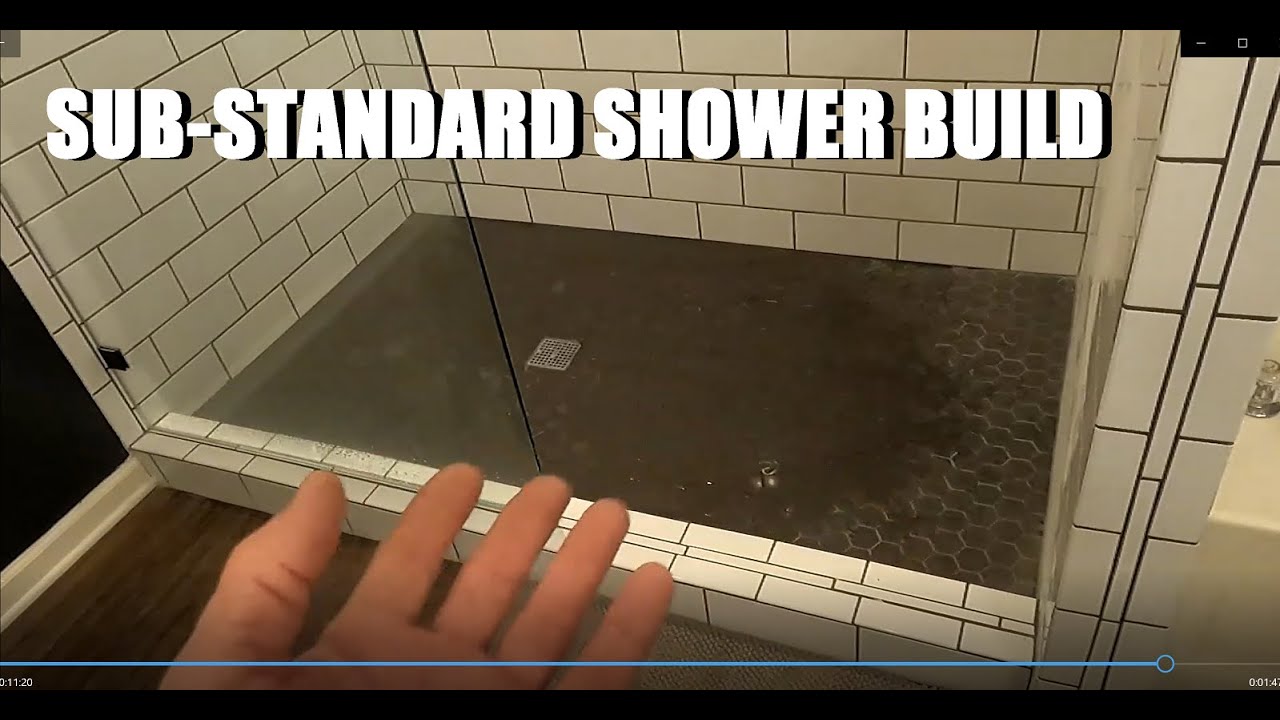 THIS SHOWER HAD SOME ISSUES YouTube