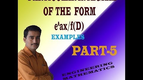 PARTICULAR INTEGRAL TYPE -1 (PART-5) || 15MAT21 (PART-9) || 15MATDIP41 (PART-23)