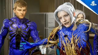 New Peters Good Symbiote Vs Agony Venoms Daughter Transformation In Marvels Spider-Man 2