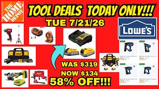 These Home Depot & Lowes Tool Deals End Today - Best Savings On Milwaukee, DeWalt, Ryobi, Ridgid