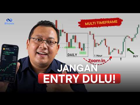 Cara Membaca Supply & Demand dari Daily ke M15 untuk Entry Lebih Presisi