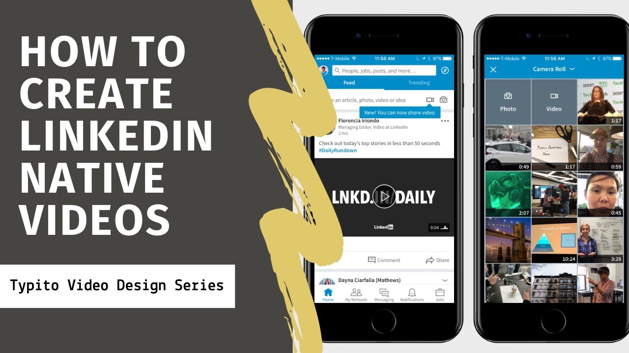 Tutorial on How to Create Native LinkedIn Videos - YouTube