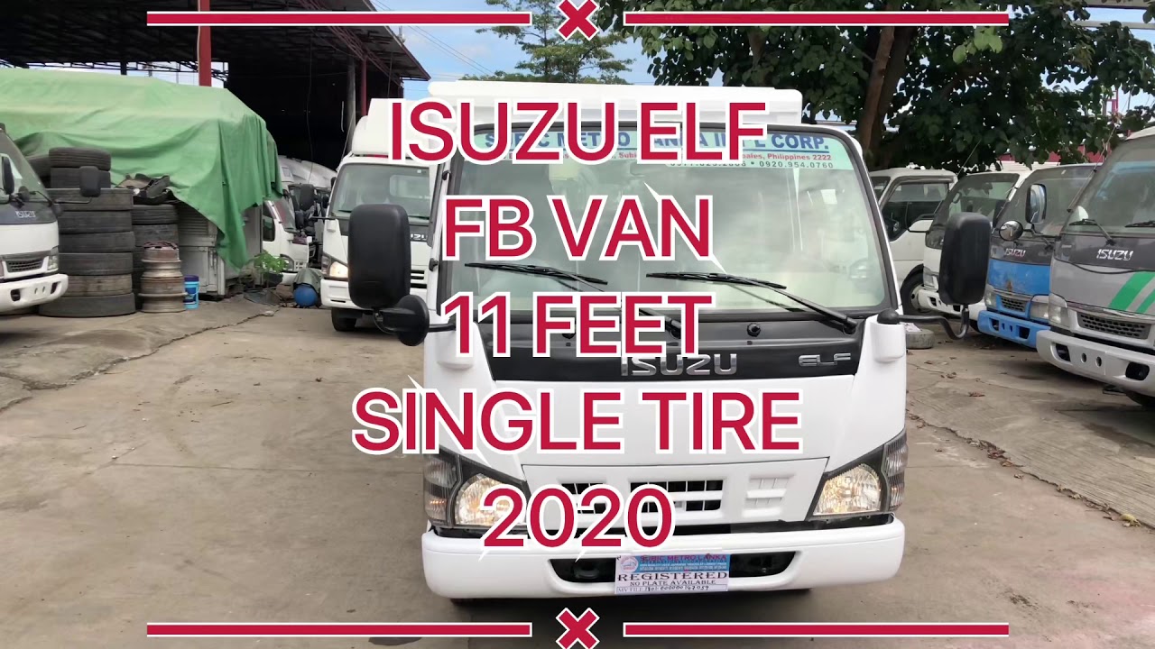ISUZU ELF NKR FB VAN 11FT 4HL1 2020