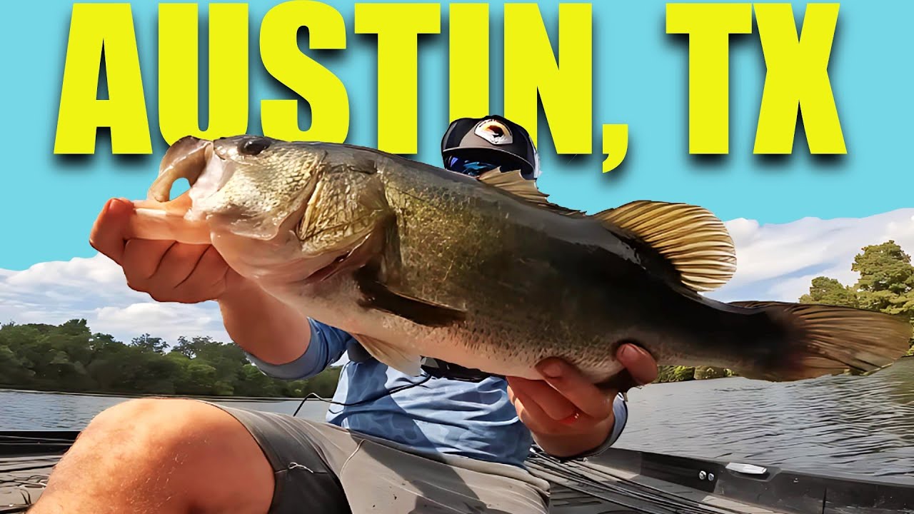Ловля ОГРОМНОЙ рыбы здесь, в Остине, штат Техас!