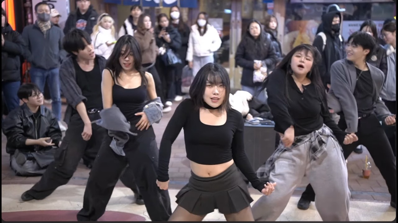 [4-cam 2K Live] BEOUR (비아워) | K-POP Dance Hongdae Busking, Seoul (2026.03.06)