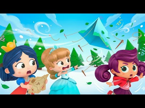 Camping with Fairy Tales Princesses 👸 Fairy Tales Stories | Increditales