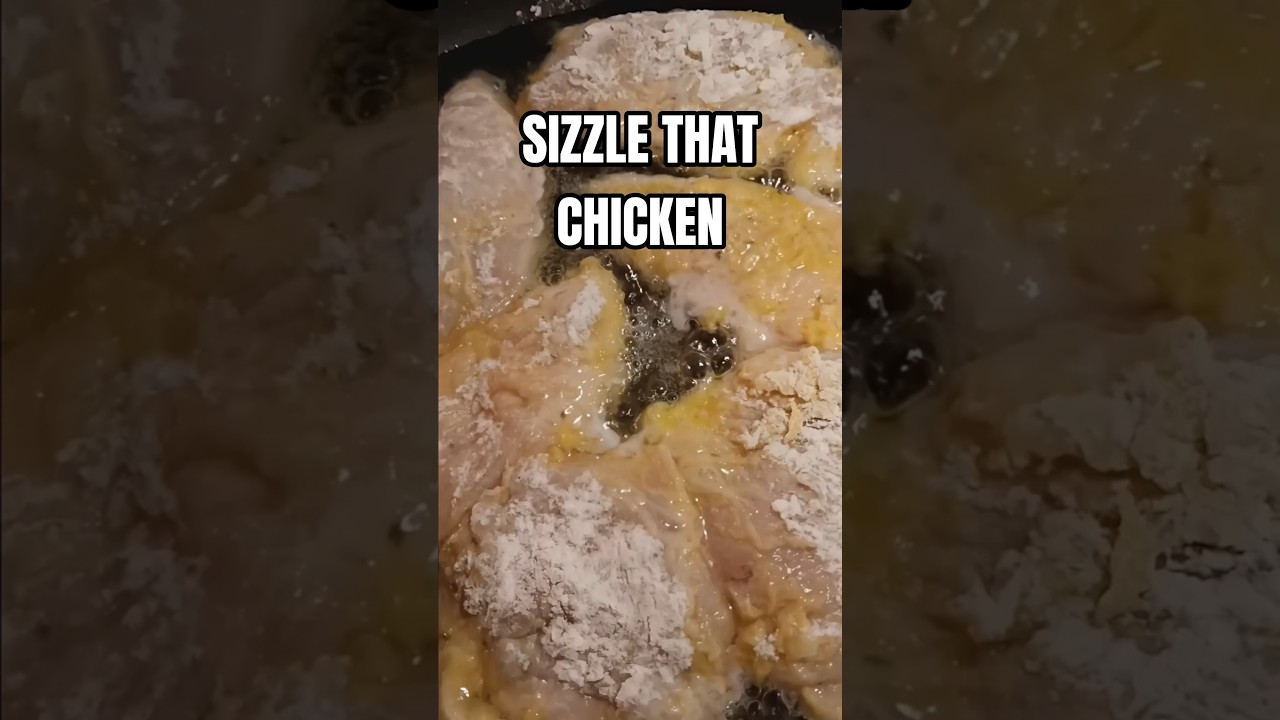 ASMR CHICKEN SIZZLE