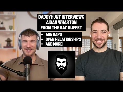 Daddyhunt interview Aidan from the Gay Buffet