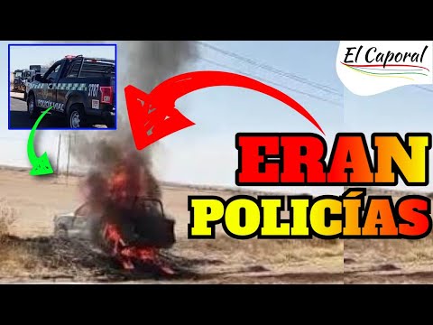 ? NARCOS Ambushed And Attacked With Fire On Zacatecas Police In Villa De Cos