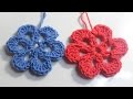crochet flower for beginner   كروشية وردة مفرغة للمبتدئين