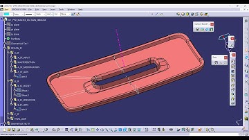 Close volume with Master Section design in Catia V5 | Plastic Product Design | Master section