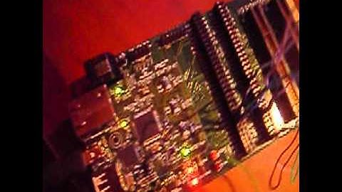 PIC32 Ethernet Starter Kit And HD44780 (LCD 20x4)