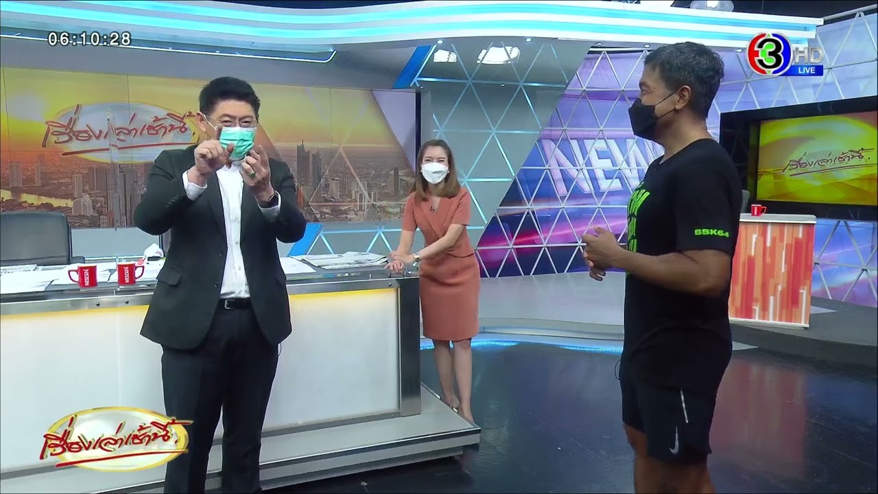 "หมัดชนหมัด" เมื่อ 'ชัชชาติ' บุกกลางรายการเรื่องเล่าเช้านี้พบ 'สรยุทธ'