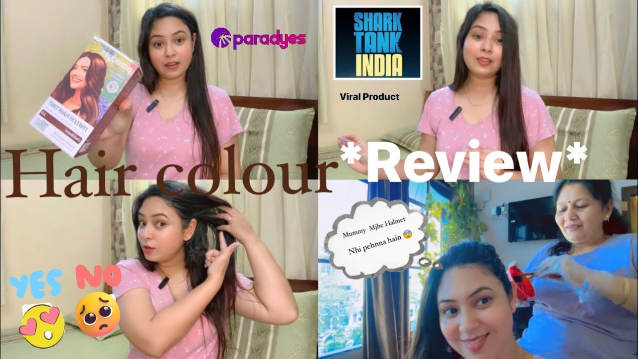 Shark Tank Product || Birds of Paradyes 💜 || Hair colour Review ...