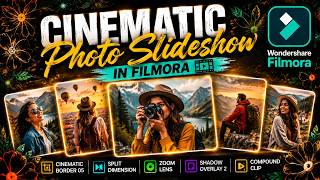 Create a Cinematic Photo Slideshow in Filmora 15 | Easy Step-by-Step Tutorial