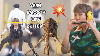 Bts Effortlessly Being Funny Just Smooth Like Butter You Laugh = You Lose