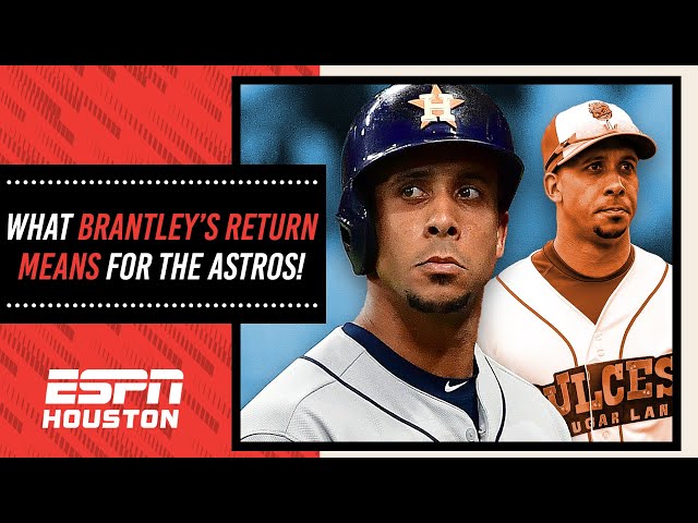 Astros' Michael Brantley nearing rehab assignment