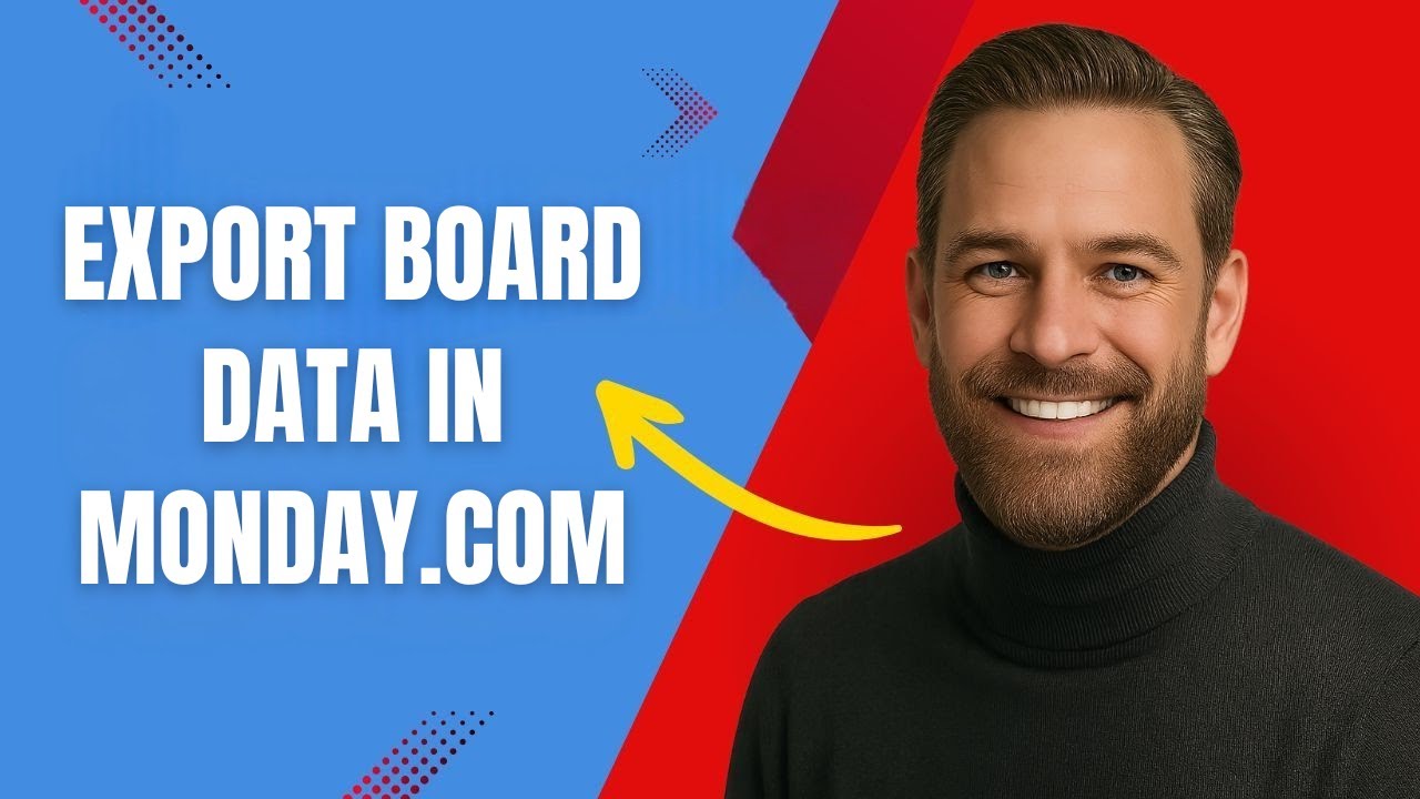 How to Export Board Data in Monday com Fast and Easy! - YouTube