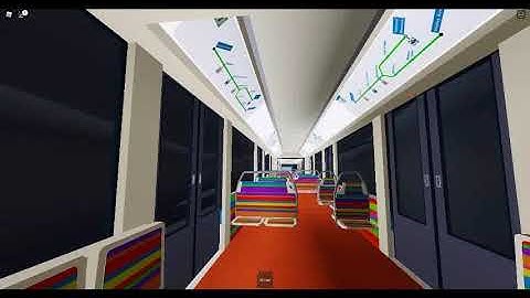 Automatic subway - Rare train parked at the Ophylea electron siding