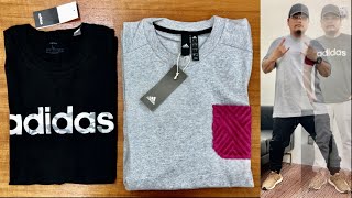 Adidas T-shirts | unboxing & try on | Azo Edition