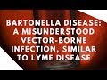 Dr. Tania Dempsey Vector Borne Diseases- Bartonella