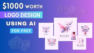 How to Make $1000 worth Logo Design For Free USING AI ? | Free Ai Logo Maker