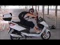 SYM JoyRide 200cc scooter 2018 (test drive)