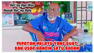 Rupanya Bah Usop Ni Pawang Ular🤣😆 #orangsedili #lucu #lawak #loghat #gurauan