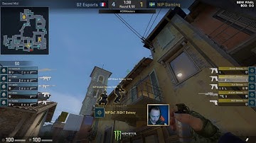 KennyS Insane Reaction (G2 vs NIP DreamHack 2017 Inferno)