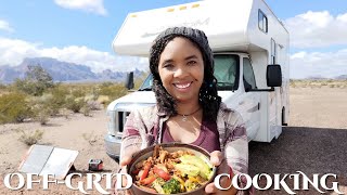 OffGrid Cooking | Chicken Teriyaki Bowl | Full Time RV Living