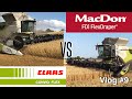 Macdon FD1 vs Claas Convio Drapers  | Vlog #9