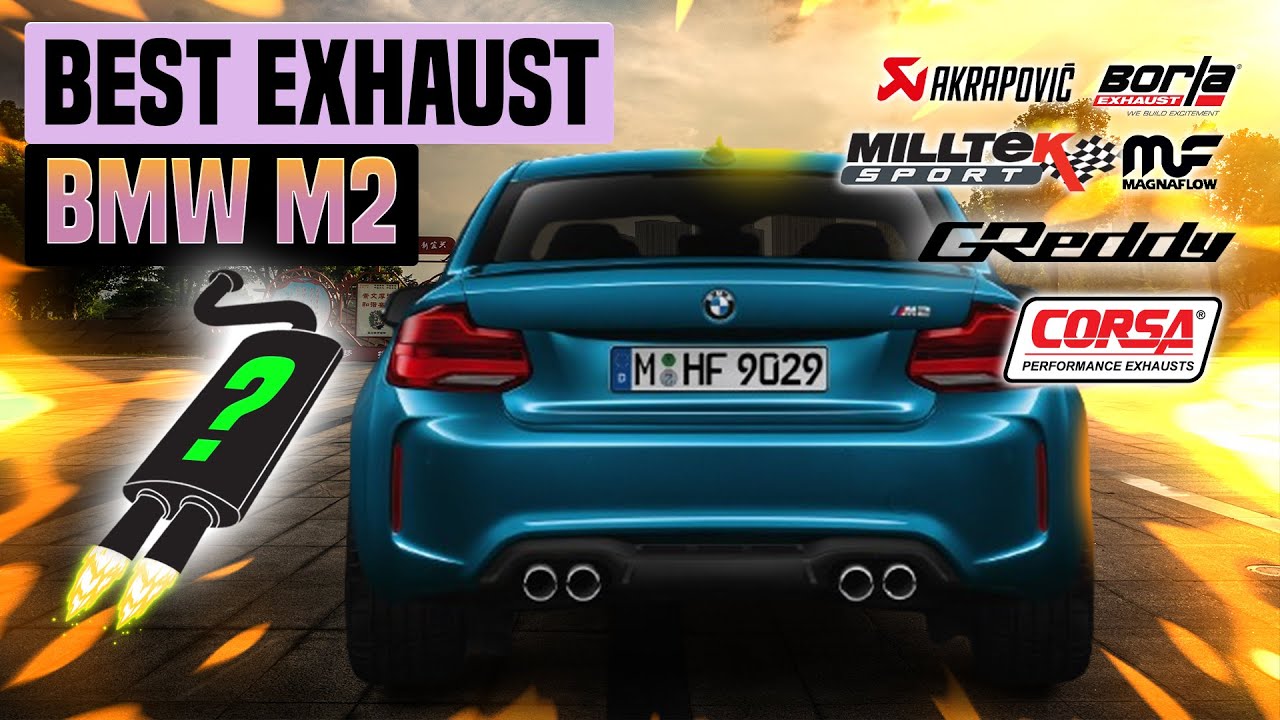 BMW M2 Exhaust Sound 🔥 Review,Upgrade,Mods,Compilation,Stock,Akrapovic,Armytrix,Remus,Magnaflow +