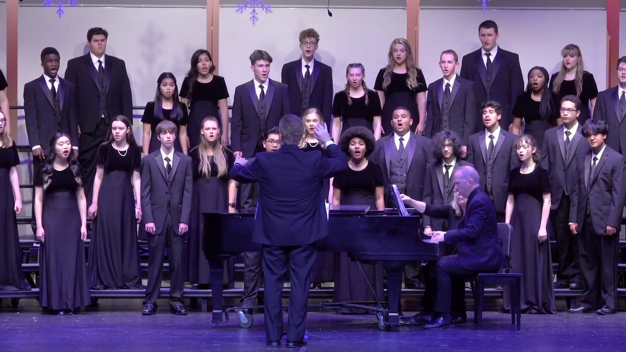 Gloria by Randol Bass Trinity HS A Cappella Choir - YouTube