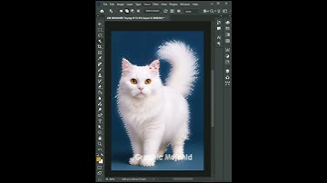 Simple Way to Remove Hairy Animal Backgrounds  Best Background Removal Trick #photoshop #shorts