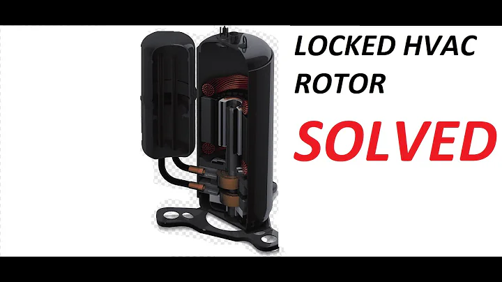 How to open a locked (HVAC) compressor by Reverse Rotation Method .(Done successfully) .
