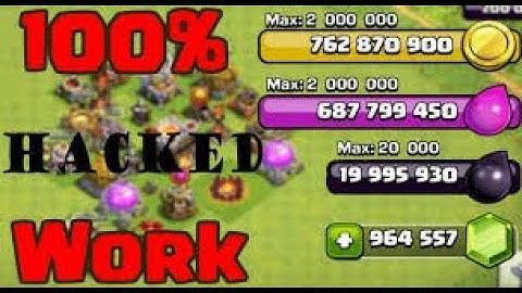 Clash Of Clans Hack 2020: How To Have Unlimited Gems/Elixir/Gold