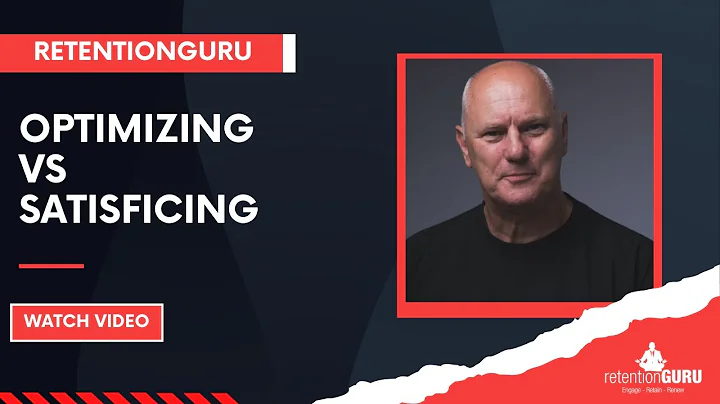 Optimising Vs Satisficing