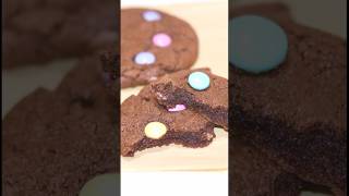 Single Serve Double Chocolate Cookies💜 #baking #chocolate #cookies #easyrecipe #yummy