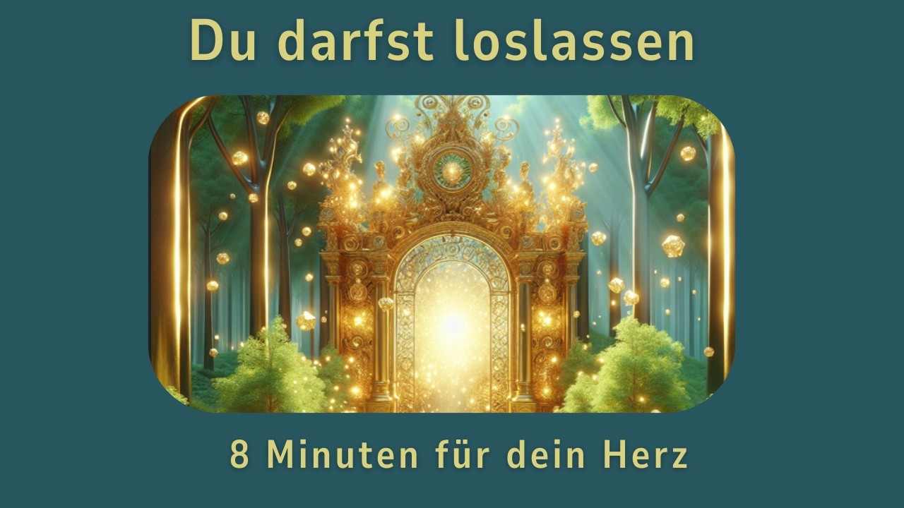 ♥️ Geführte Meditation zum Loslassen 🍃Herzöffnung & Klarheit ∣ 8 Min. für dein Herz
