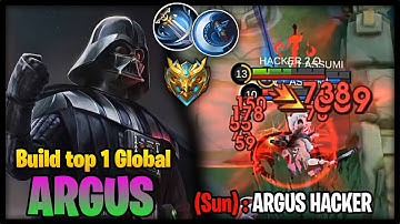 Best Argus Buff build 2024: Items Emblems & Deadly Build 2024 [Mobile Legends] 5