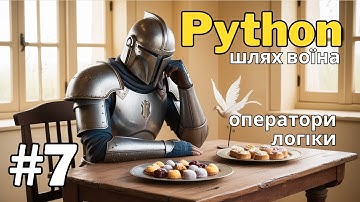 Python - шлях воїна | Урок 7 | Оператори логіки та поріняння
