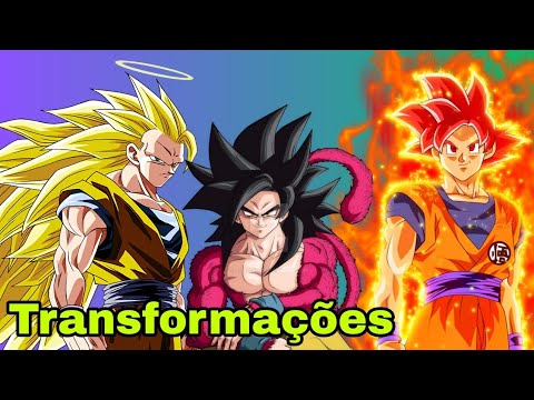Todas as Transformações e Técnicas que Mudam a Aparência em Dragon Ball em  Ordem de Aparição