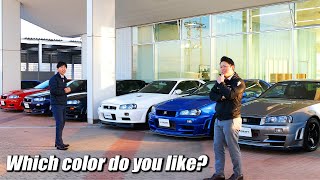 Which color R34 GT-R do you like?