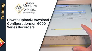 How to Upload/Download Configurations on a 6000 Series Recorder