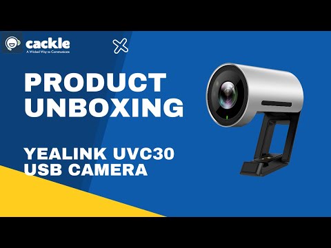 Yealink UVC30 4K USB Camera Unboxing